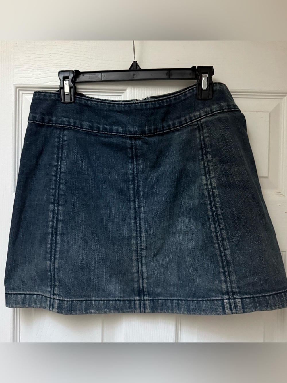 Free People Classic Denim Mini Skirt - Blue